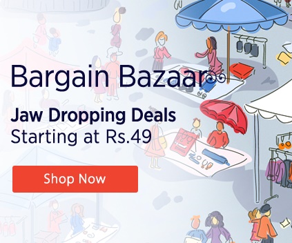 India Desire : Paytm Bargain Bazaar: Deals You Cant Miss Starting At Rs 13 On Paytm